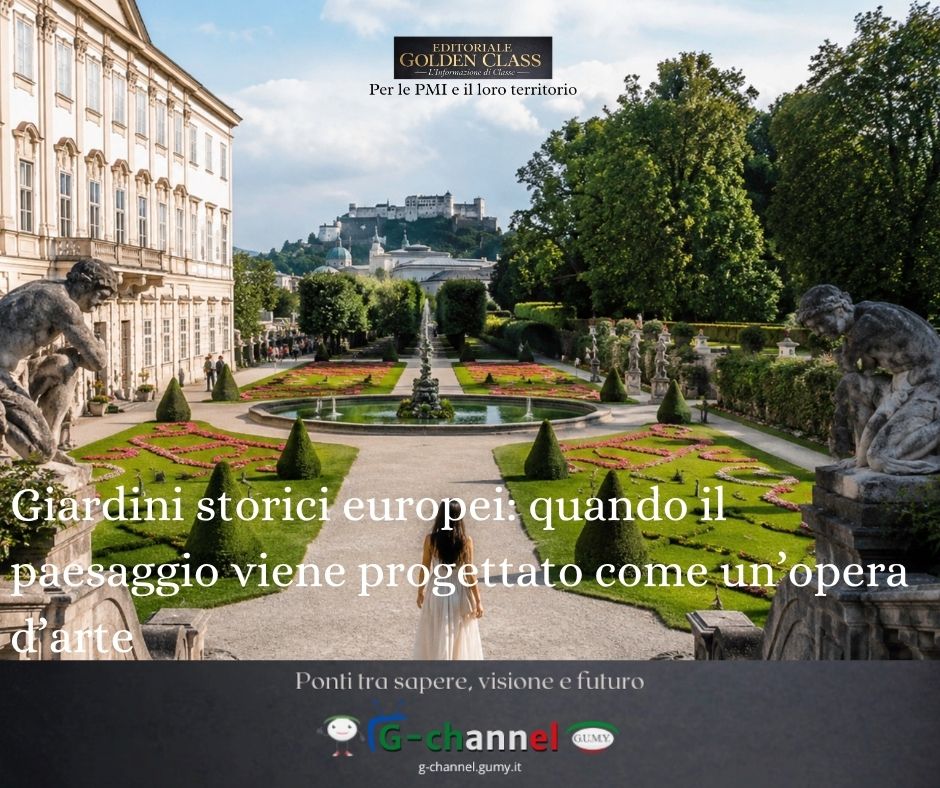 Giardini storici europei: quando il paesaggio viene progettato come un’opera d’arte